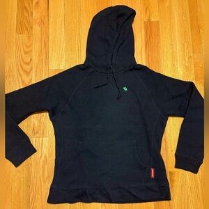 Abercrombie & Fitch Wool Blend Navy Pullover Sweatshirt